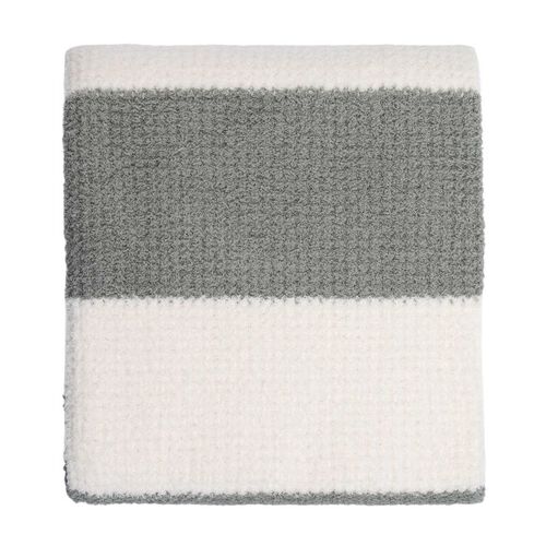 Top Drawer Horizon Textured Throw 150x200cm Sage Stripe